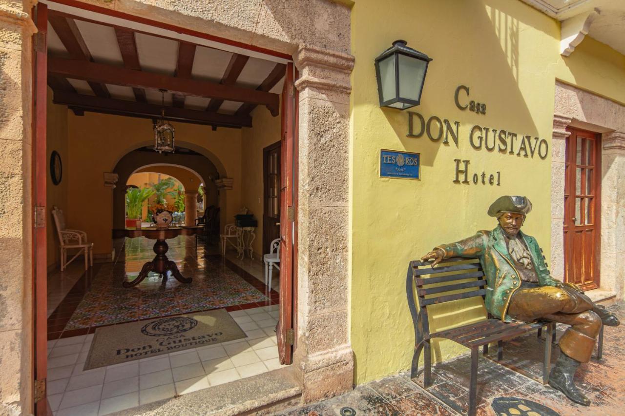 Hotel Boutique Casa Don Gustavo, Кампече Екстериор снимка
